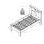 Cama de Solteiro Pérola Branca